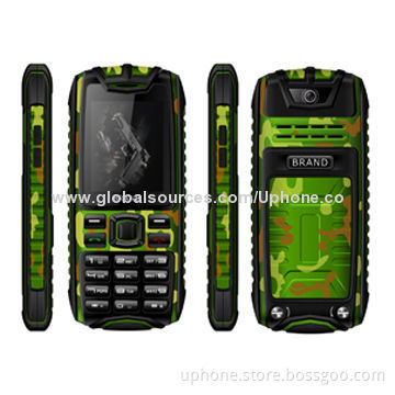 Cheap Feature Phones with 2.0-inch, MTK6250, 64 + 64MB, 0.3MP, Big Battery, Waterproof